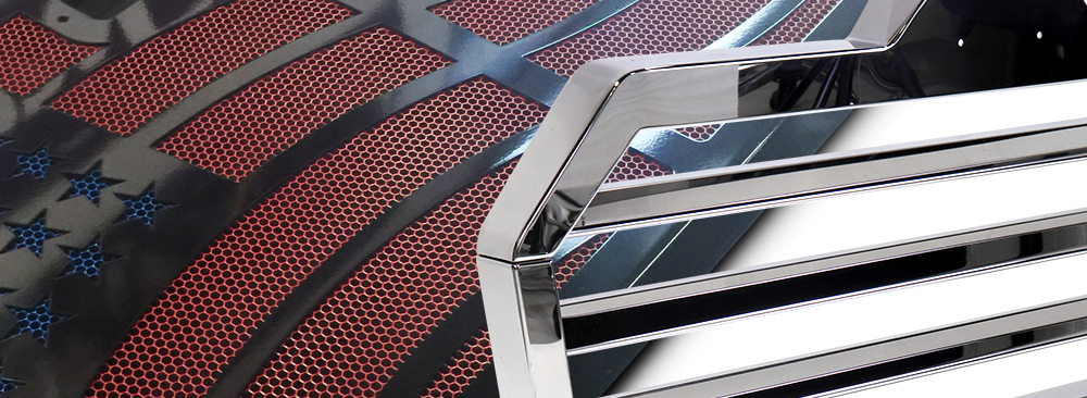 Custom Stainless Steel Front Grilles