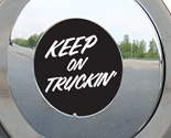 Keep On Truckin' emblem plate