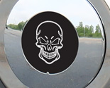 Skull emblem plate