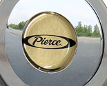 Pierce domed logo