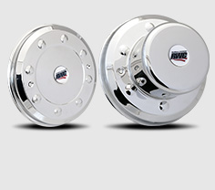 Stainless Steel Cover-Up Hub Covers For Imports